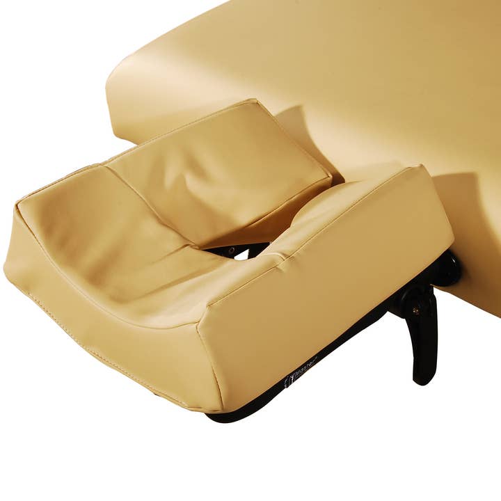 Royal Recliners - Wholesale Chair Cushion - MASTER MASSAGE Universal Ergonomic Dream™ Adjustable Massage Table Face Cradle and Ergonomic Dream Face Cushion Pillow set-Cream Color2