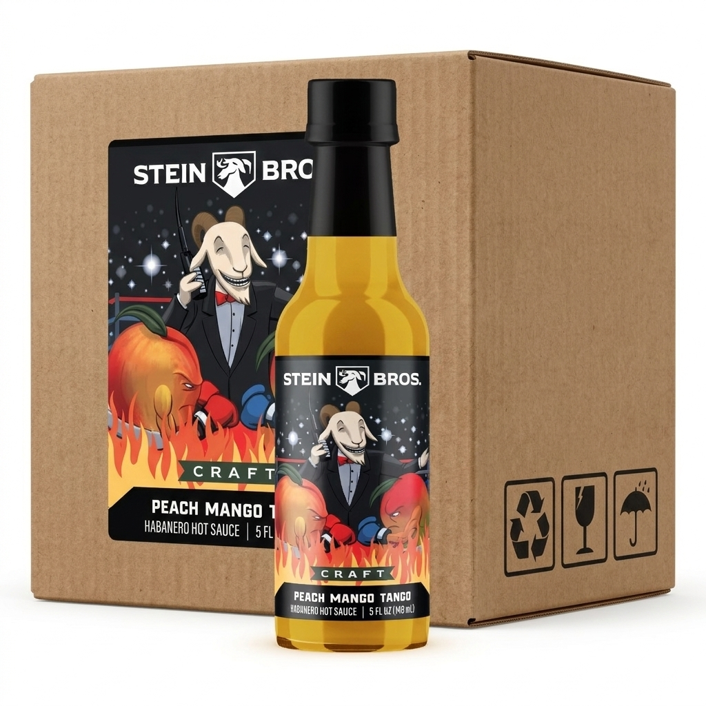 Stein Bros - Wholesale Hot Sauce - Peach Mango Tango3
