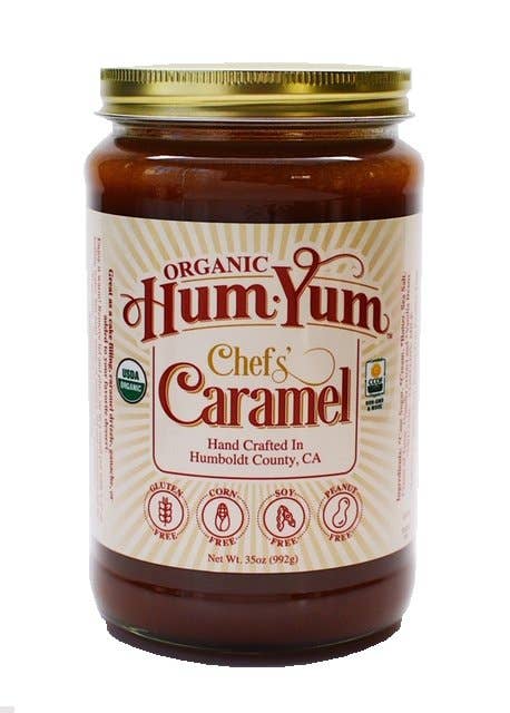 HumYum - Wholesale Caramel Sauce - Organic Chefs' Caramel Large Jar0