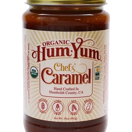 HumYum - Wholesale Caramel Sauce - Organic Chefs' Caramel Large Jar0