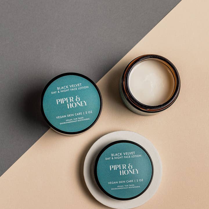 Piper & Honey Skincare - Venta al por mayor Crema hidratante facial - Loción facial diurna y nocturna (2 oz.)