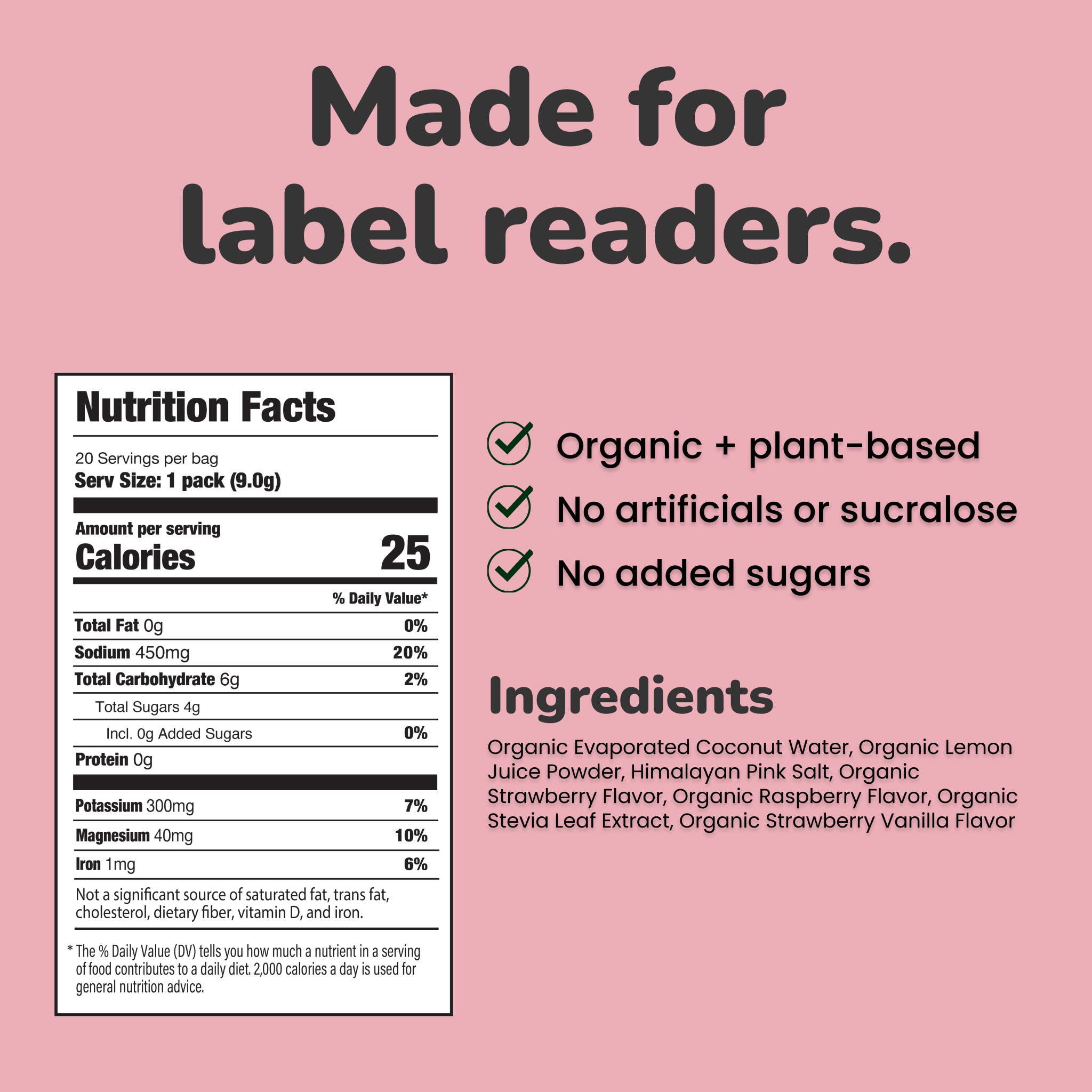 NOOMA - Wholesale Powdered Health Drink - Hydrating Electrolyte Mixes - Mixed Berry (20 Stick Packs)1