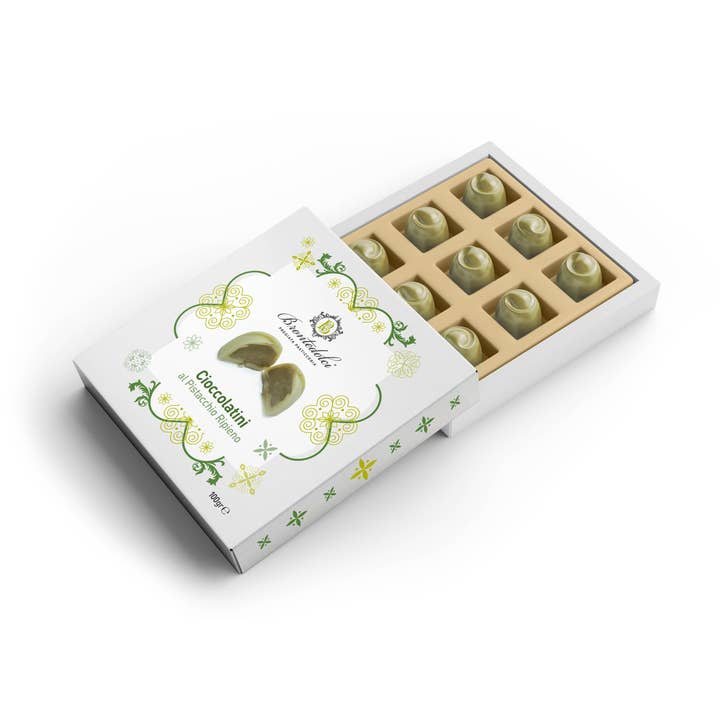 Bombons de chocolate com pistáchio por atacado de Bronte Dolci