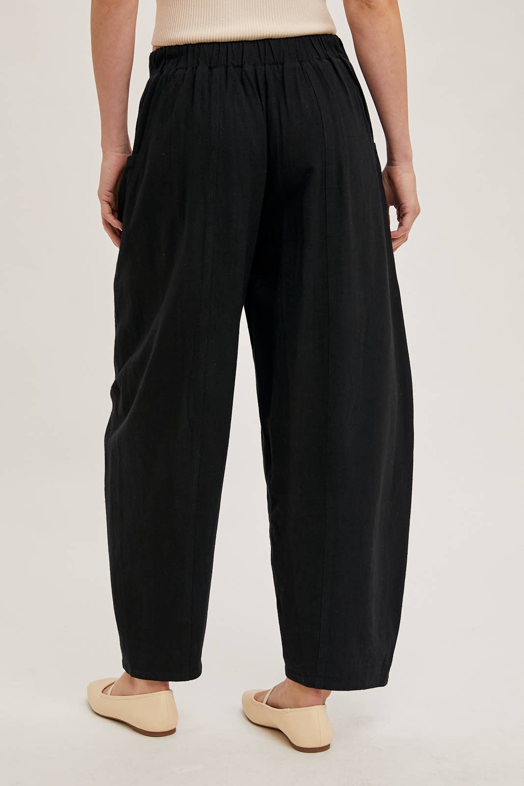 Bluivy - Wholesale Pants - Women's - RELAXED BARREL PANTS WITH POCKETS14
