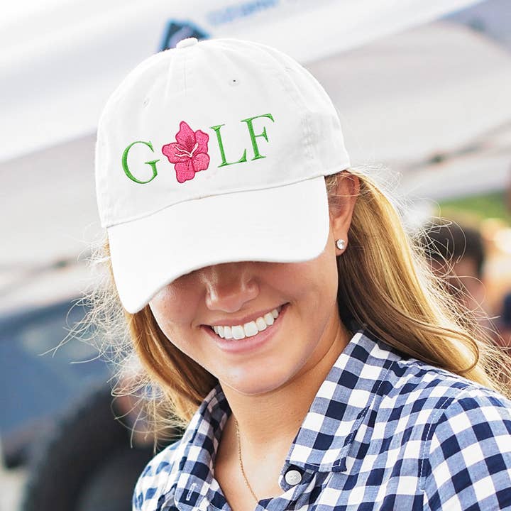 Viv&Lou - Wholesale Baseball Cap - Women's - Azalea The Masters Golf Cap