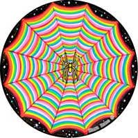 Araña arco iris para venta al por mayor de Cosmic Circles
