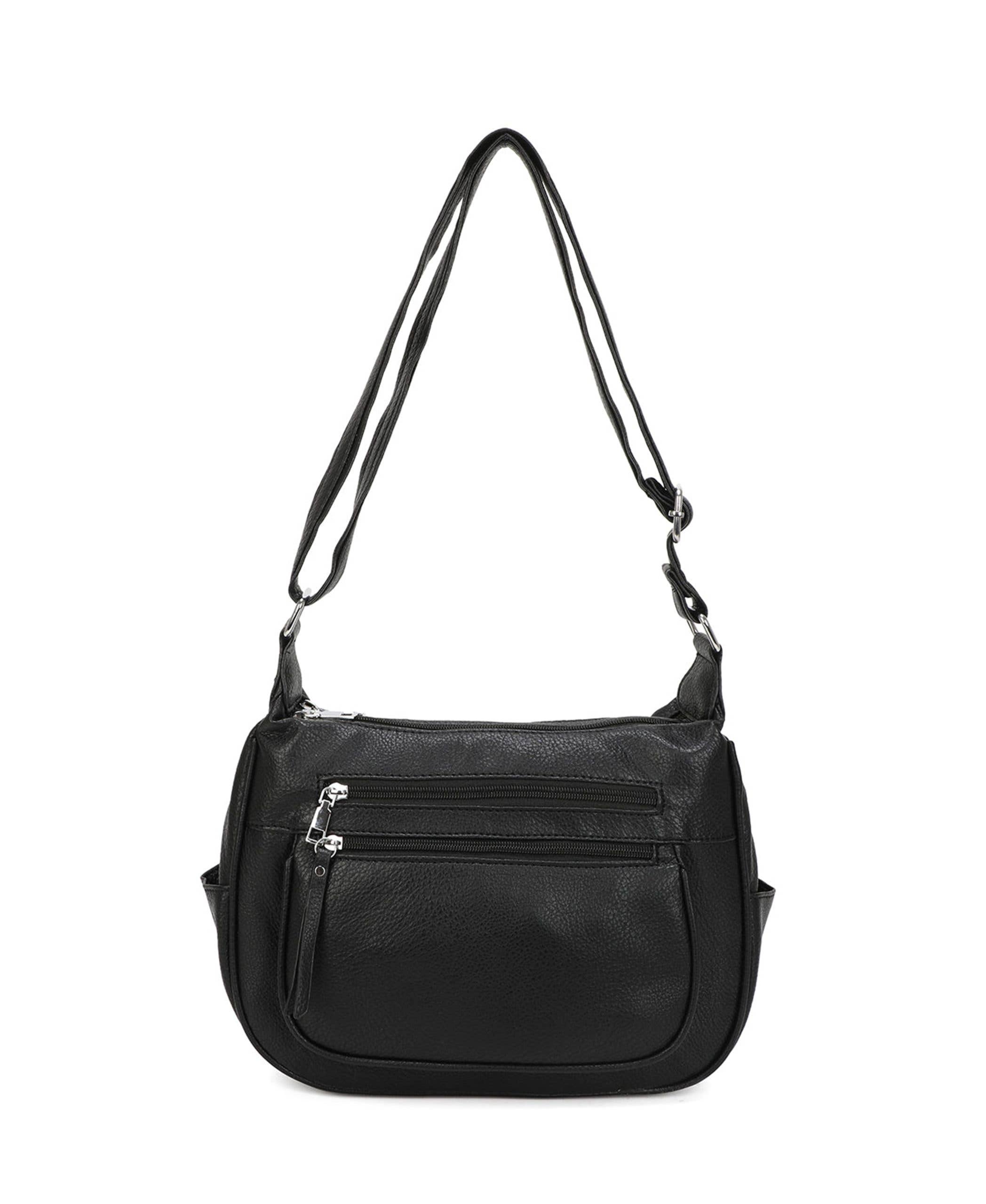 Ellas Trading - Vente Sac porté épaule – femme - Sac à main souple bandoulière hobo décontracté0