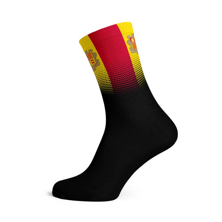 Calzini Andorra Flag per la vendita all'ingrosso da parte di Sox Footwear
