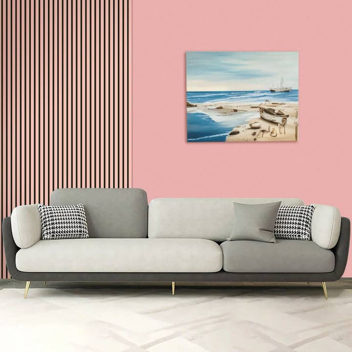 Jobu Home – wholesale Decorative panel – Coloured Acoustic Slatted Wall Panels9