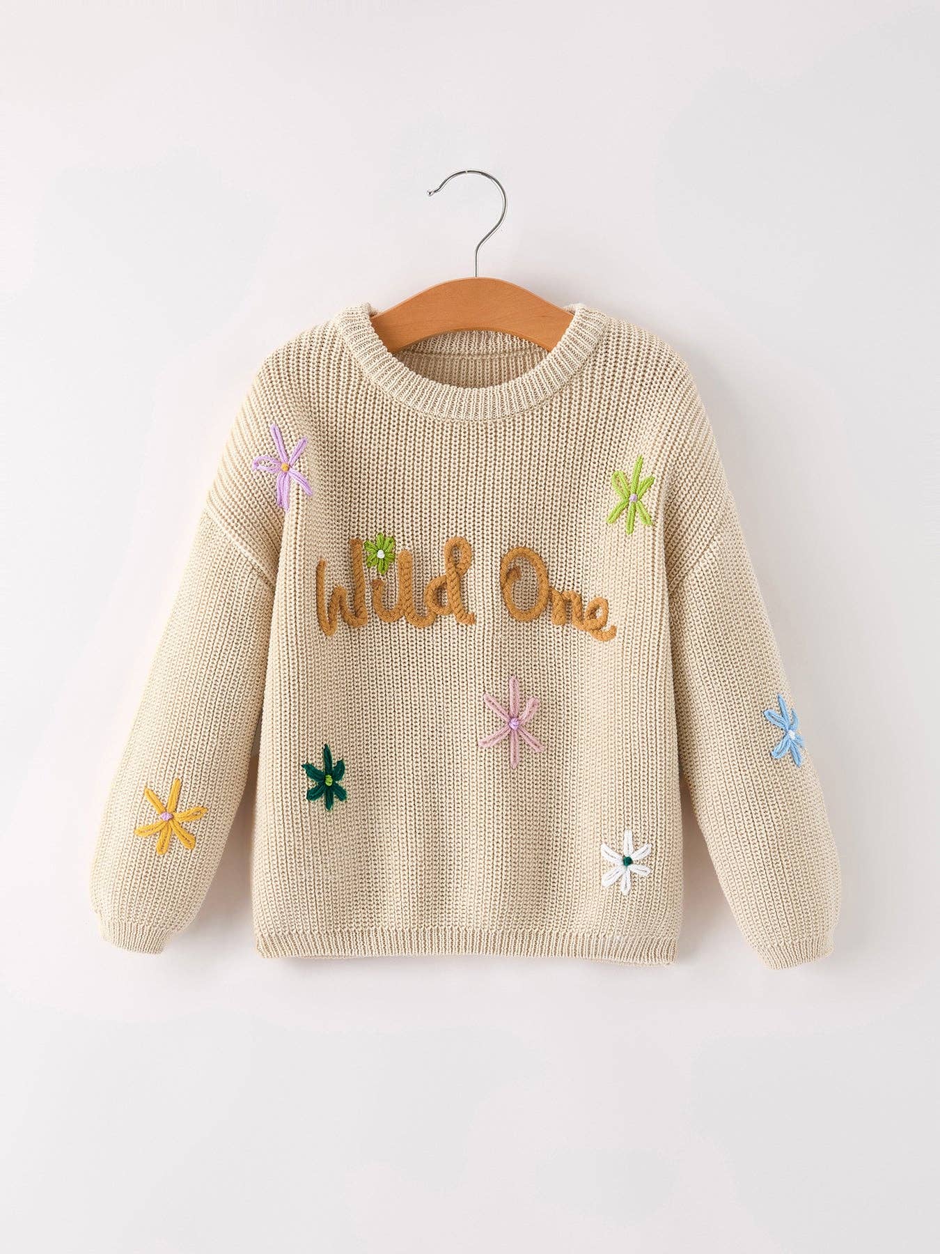 Rylee Faith Designs – wholesale Tröja - Barn – Winter Girls 'wild One' Pullovertröja0