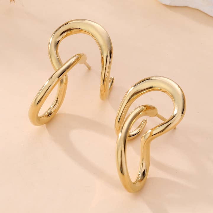 Brincos de botão - Serena por atacado de Lovelika