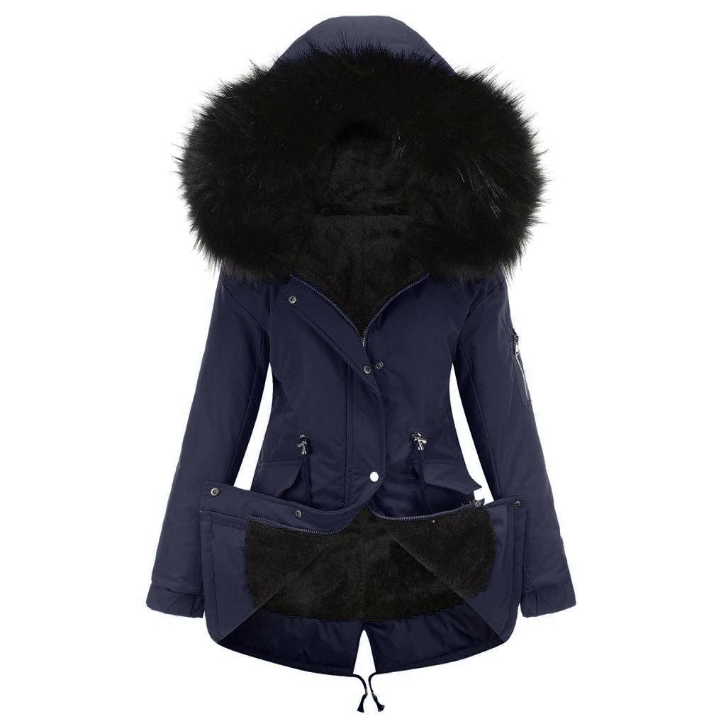 Marayn - Wholesale Coat - Women's - Warm Hooded MidLength Padded Parka Coat  Winter 202547