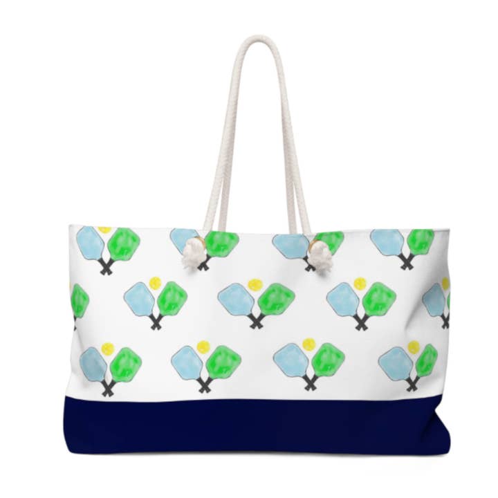 Weekender Tote Bag - Pickleball for wholesale by Peachy Pendants
