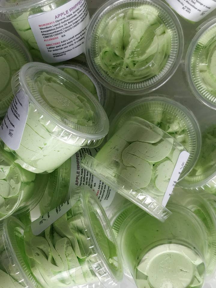 Amostra de Sabonete Batido de Maçã Tamanho Sabonete Batido por atacado de Witchy Wednesdays