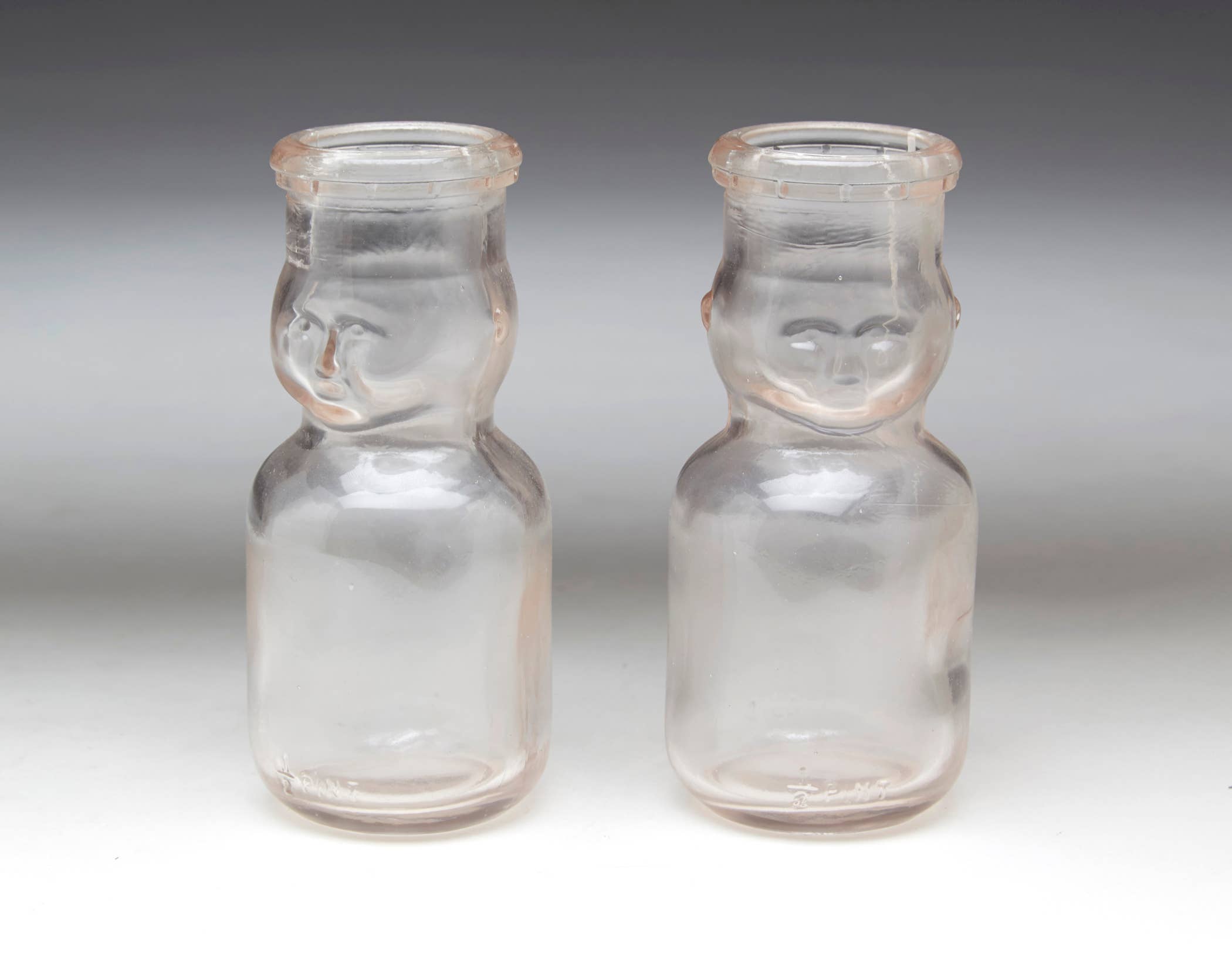 AA Importing - Wholesale Milk/Juice Bottle - Small Baby Top Bottle, Pink Glass0