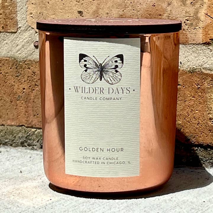 Golden Hour for wholesale by Wilder Days Candle Company