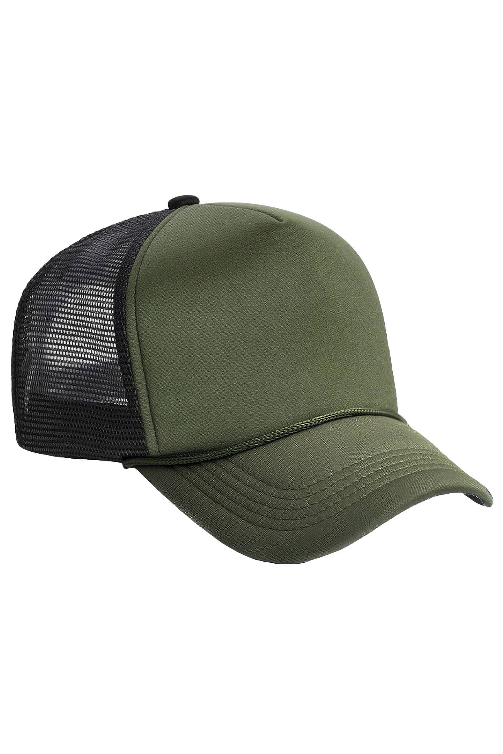 Cap Zone – boné - Mulher por atacado – Chapéu de caminhoneiro de espuma de cinco painéis multitons2