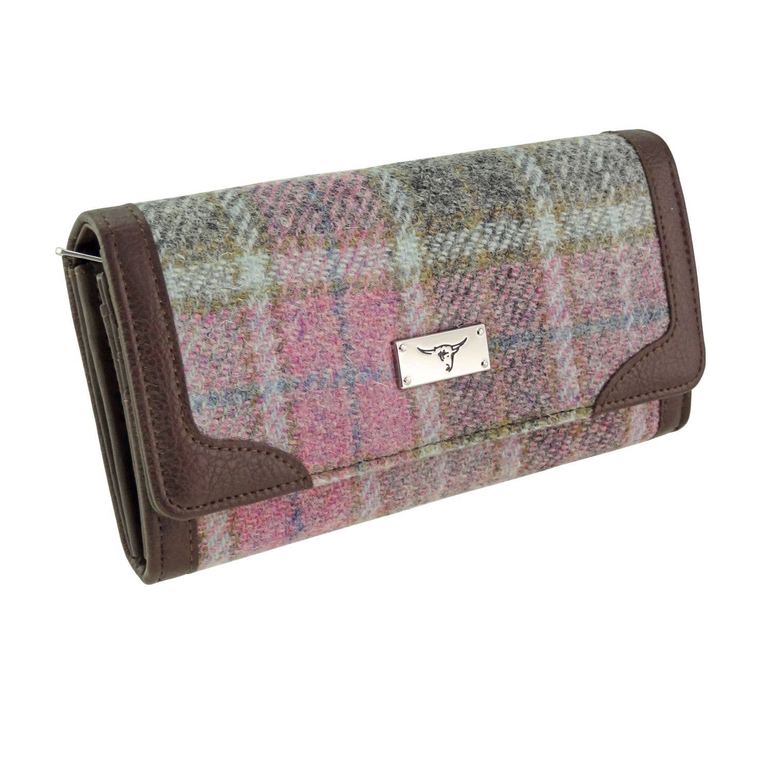 Glen Appin Of Scotland - Wholesale Wallet - Women's - Harris Tweed 'Bute' Long Purse20