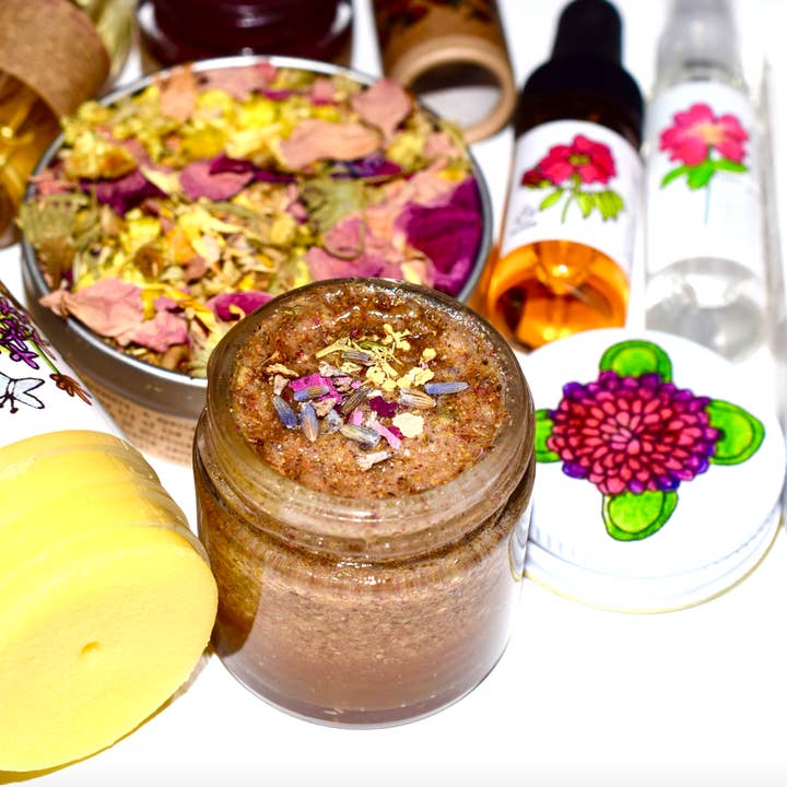 Plant Makeup - Wholesale Facial Exfoliant/Scrub - Wild Flower Honey Scrub9