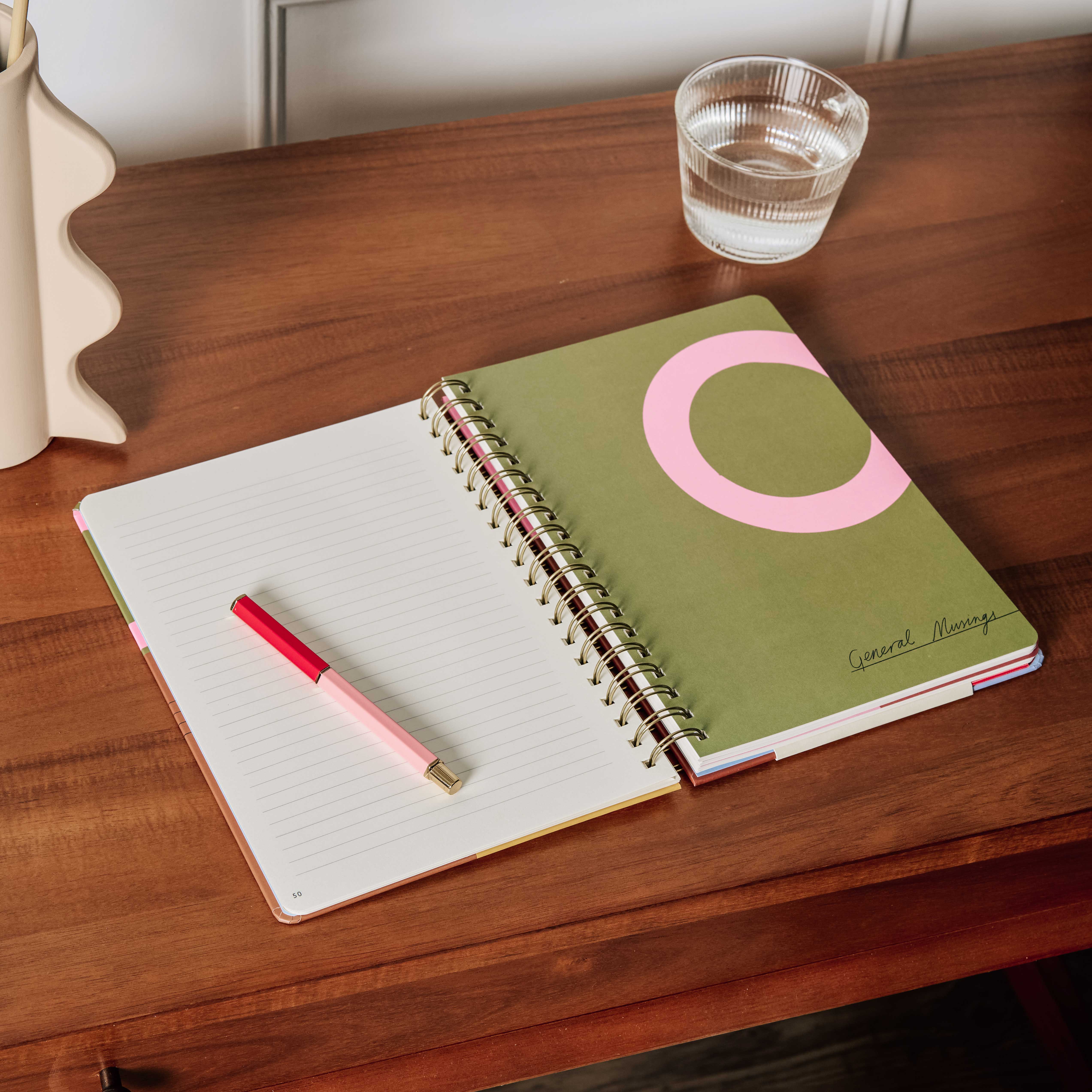 Papier - Wholesale Notebook - Lined Notebook, B5 Hardcover Spiral - Notes 5