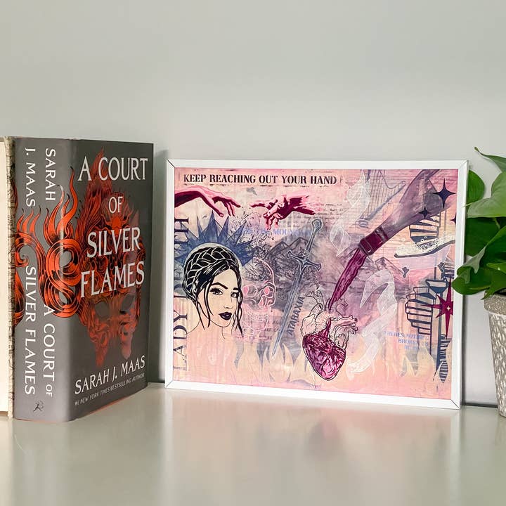 Lady Death Art Print for wholesale by The Literary Loft