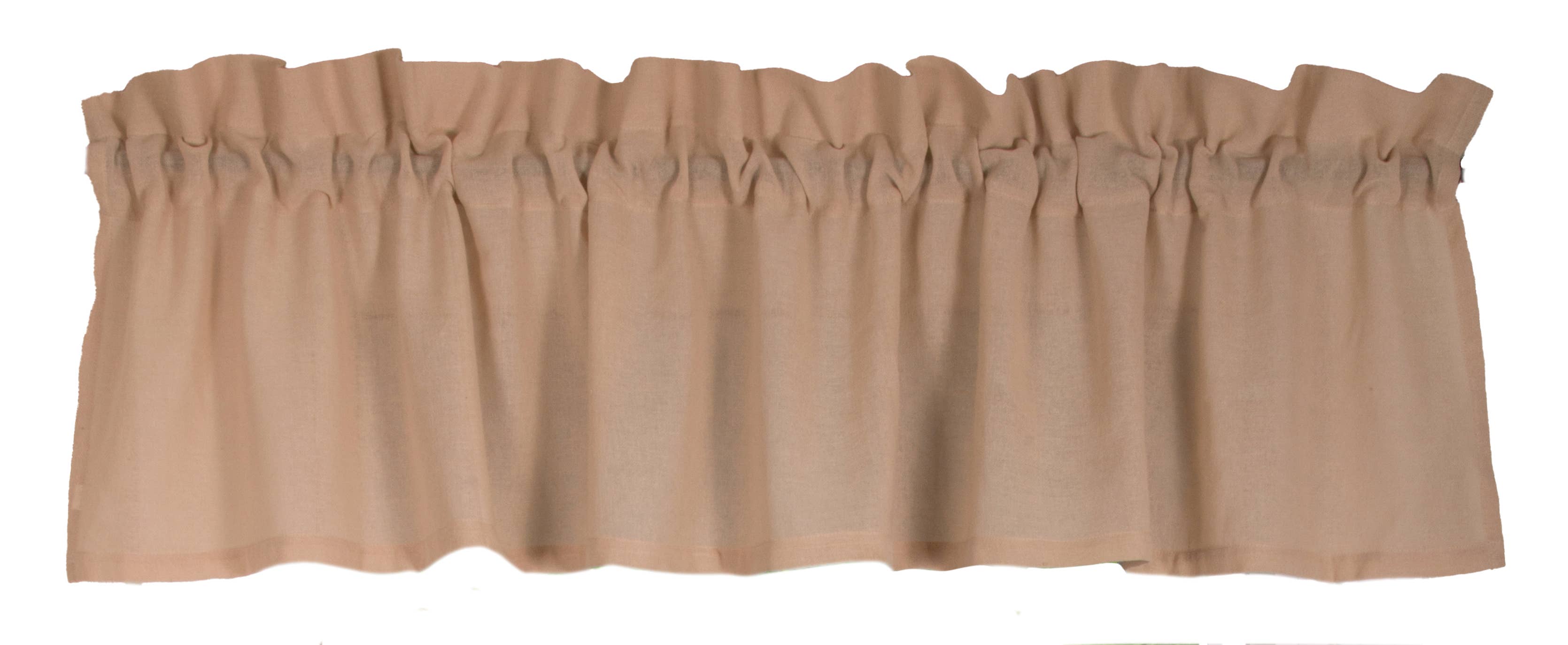 Home Collections by Raghu - Wholesale Valance - Heirloom Valance 72 in X 15.5 In - Nutmeg1