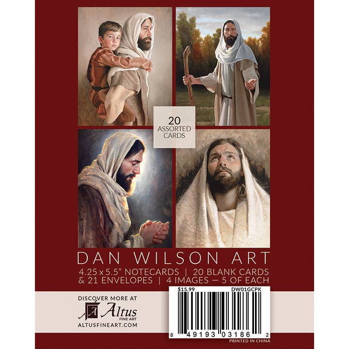 Pacote de Cartão Dan Wilson Note por atacado de Cornerstone Art