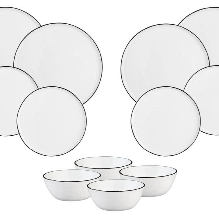 Serviço Os Essenciais PURE - 12 peças - Branco Neve por atacado de Björn