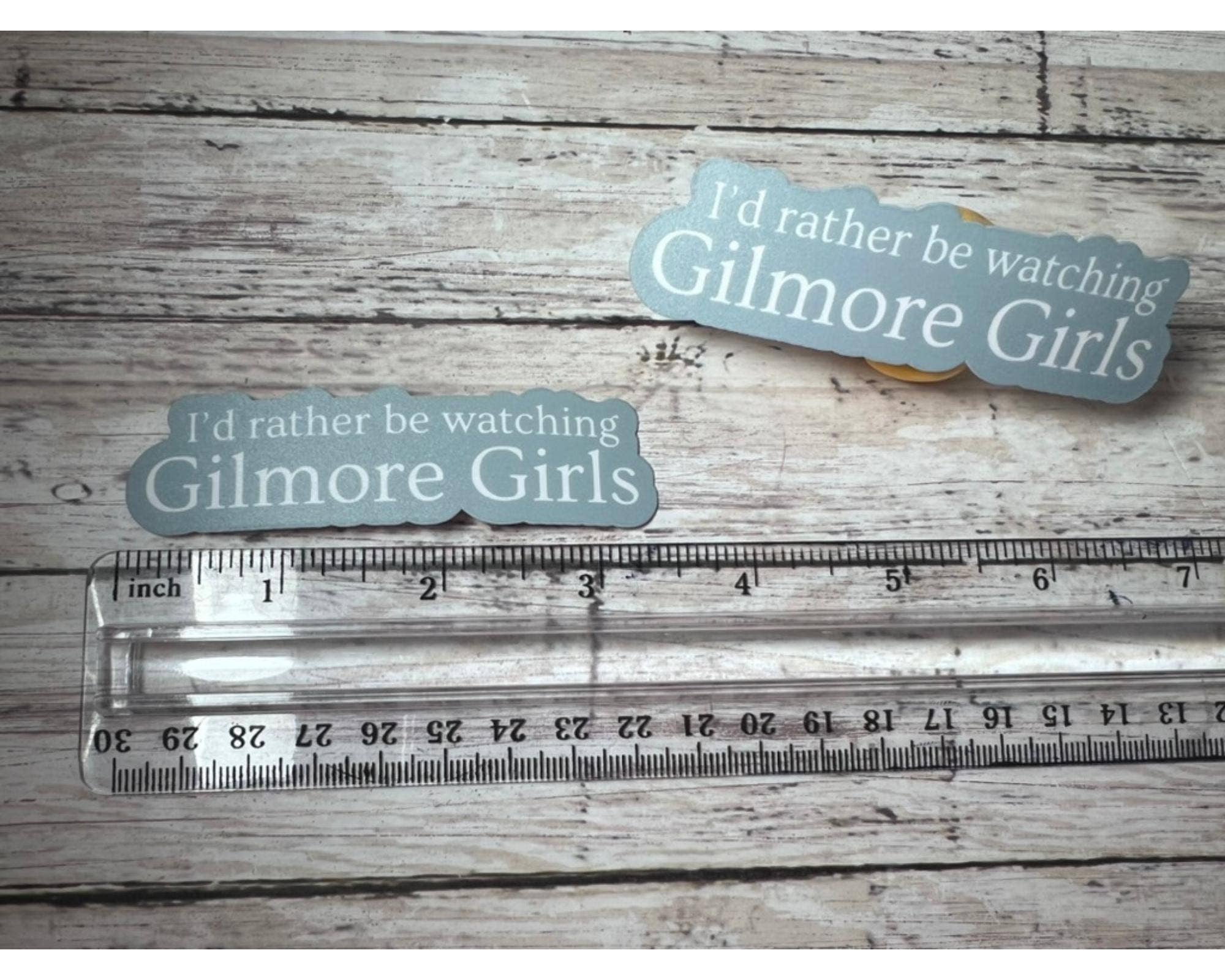 The Teaching Duo - Vendita all'ingrosso Adesivo - Adesivi Gilmore Girls, Stars Hollow, Amante del Caffè2