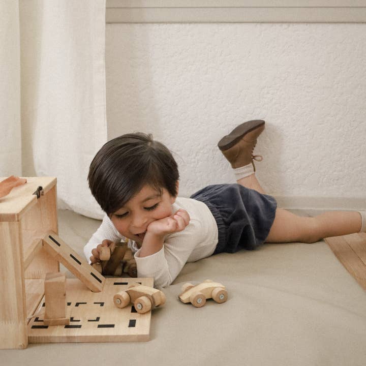 Q Toys – Großhandel Spielzeugset – Kinder – Tragbares Parkset7