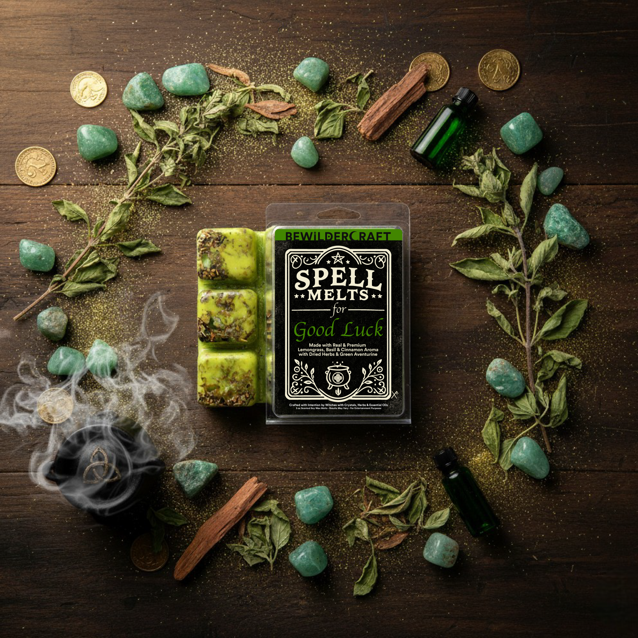 Bewilderment - Wholesale Wax melt - Spell Melts for Good Luck Wax Melts1