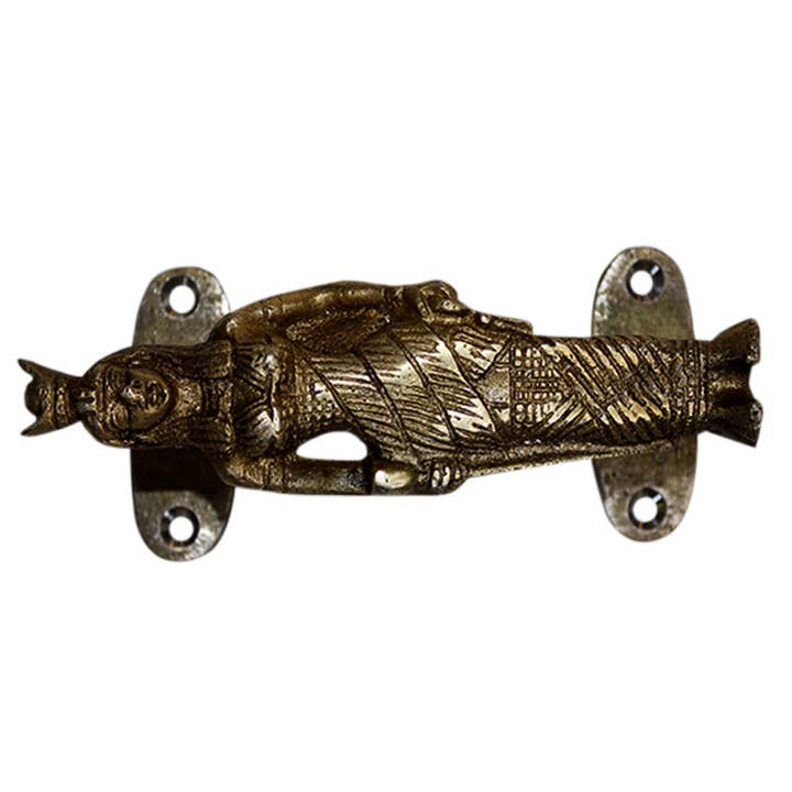 Set maniglia anteriore in ottone per porta da 12 pezzi (oro) per la vendita all'ingrosso da parte di Daana Paani LLC