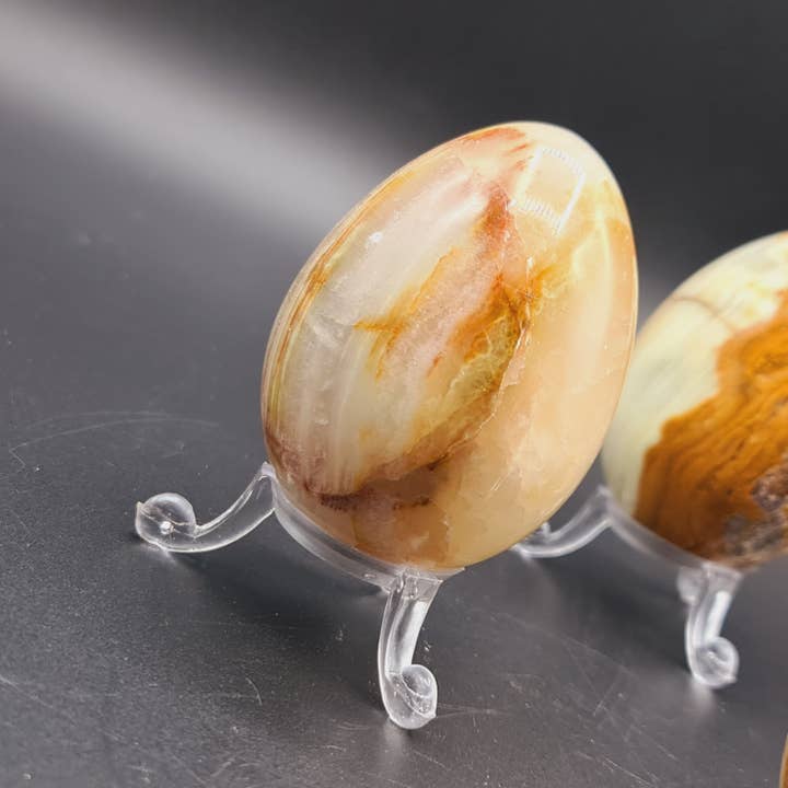 Gemstone Gifts Ltd. - Vente Décorations de table - Oeuf en cristal onyx5