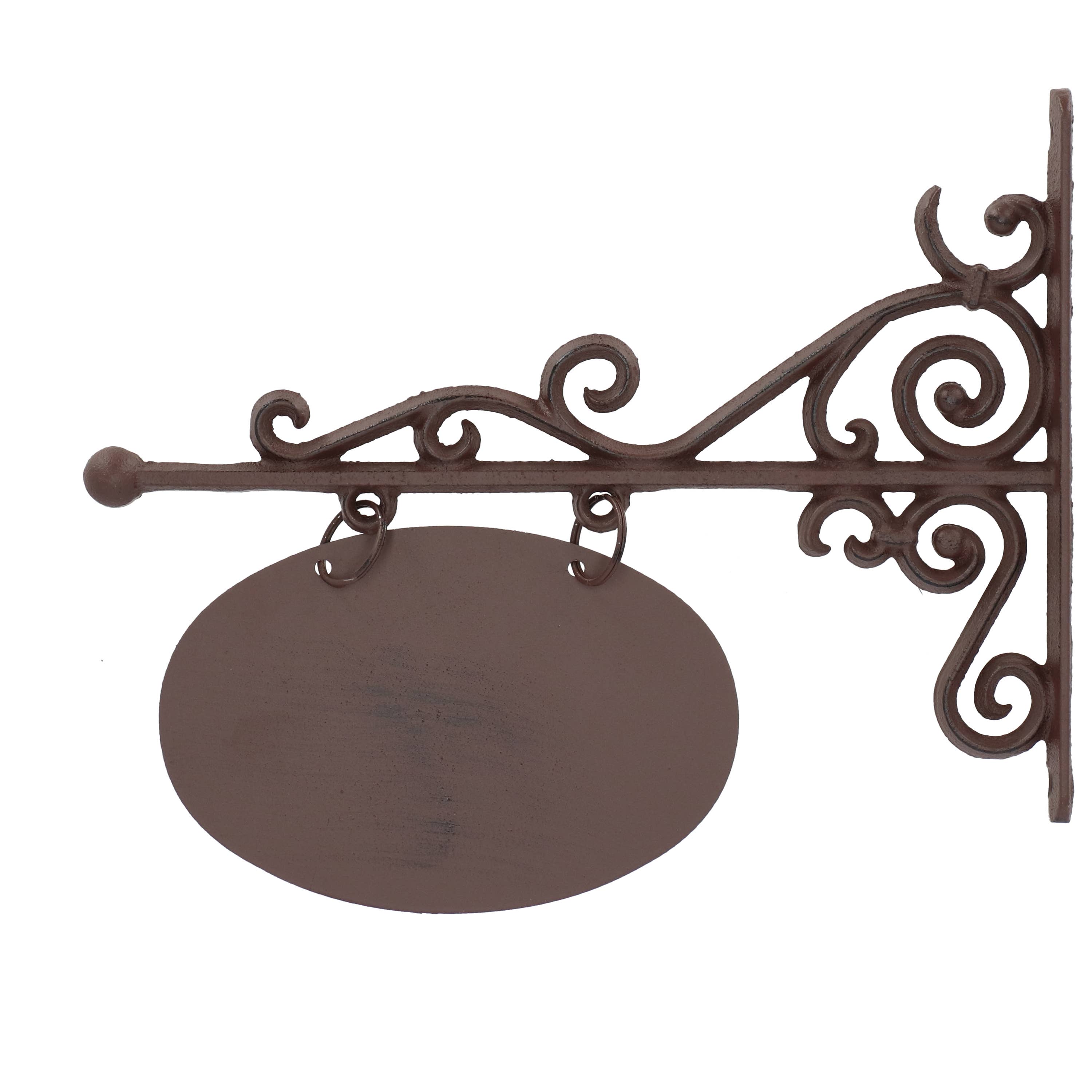 Esschert Design USA - Wholesale Sign - Hanging Sign, Cast Iron, Antique Brown1