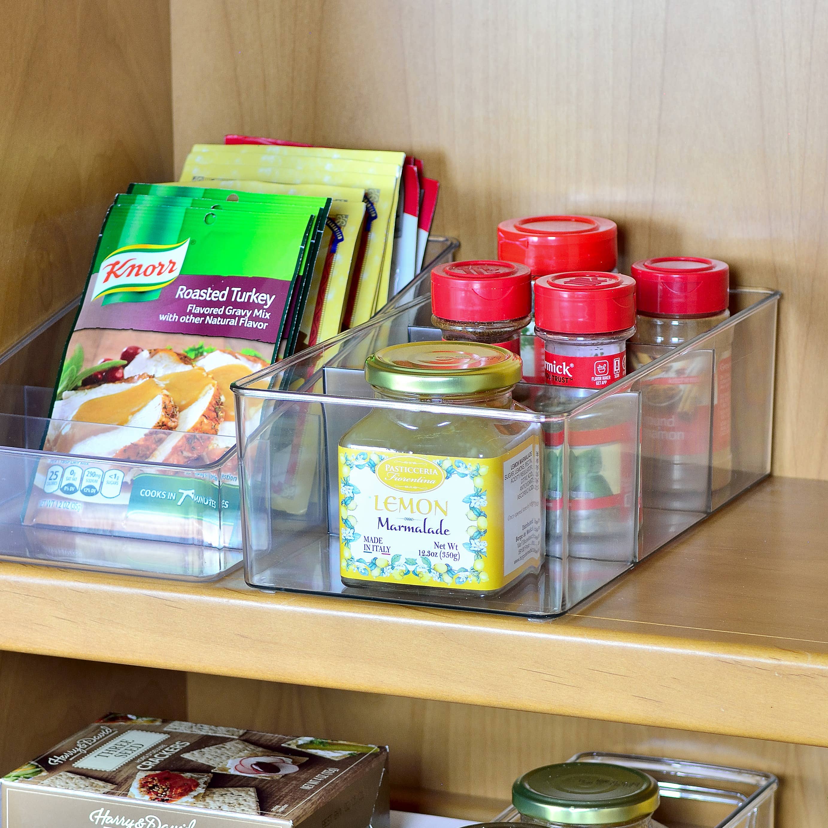 Youngever - Wholesale Kitchen storage/organiser - Youngever 2 Pack Clear Plastic Packet Storage Organizer2