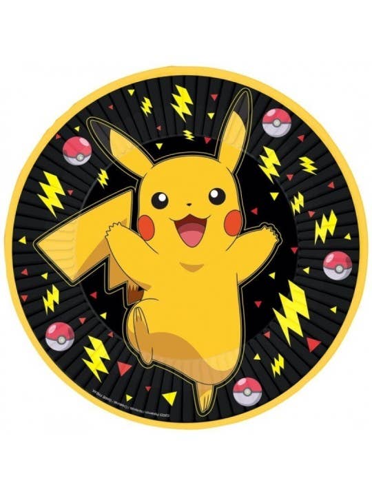 Dream Party - Wholesale Disposable Servingware - 8 Pokemon Plates 23 cm0