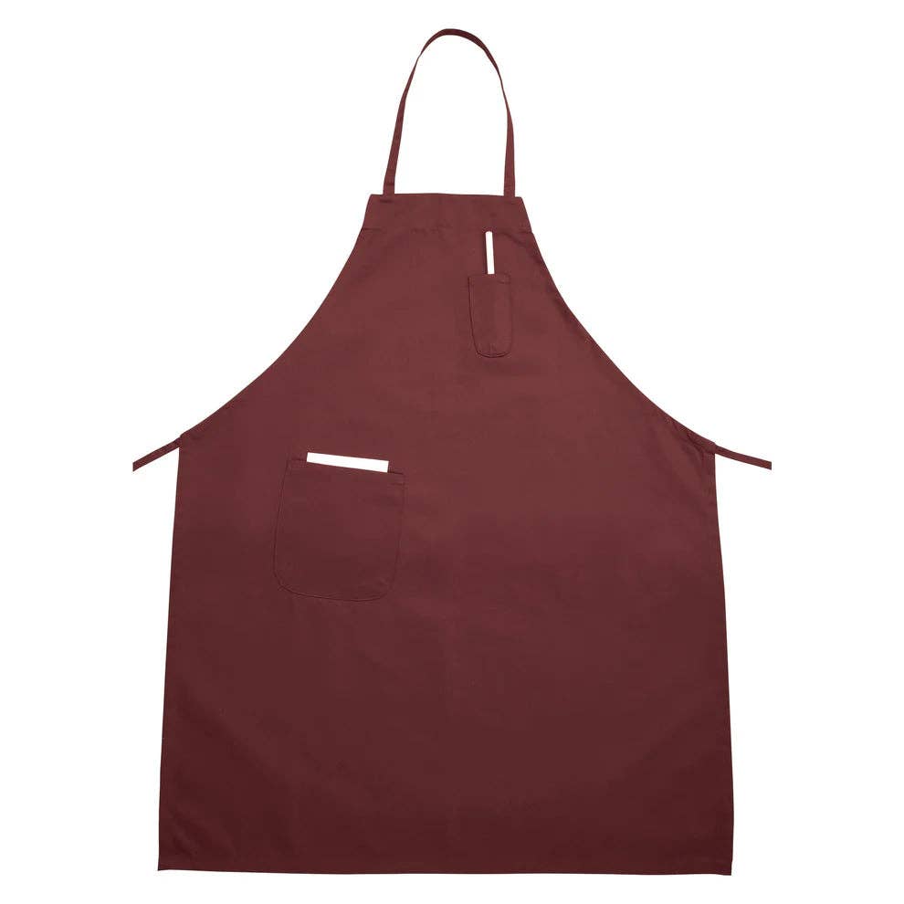 EcoQuality - Wholesale Apron - BA-PBG to BA-PWH - SignatureChef™ Full Bib Apron w/ Pocket – Assorted Colors3