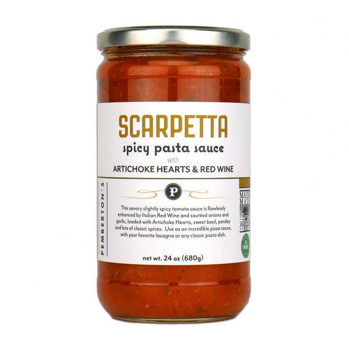 Pemberton's Gourmet Foods - Wholesale Pasta Sauce - Artichoke Scarpetta Pasta Sauce