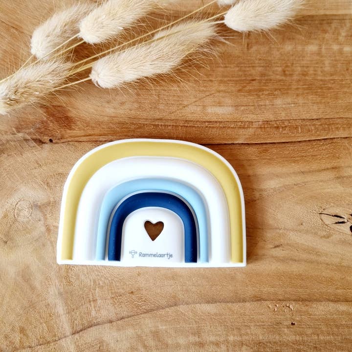 Rammelaartje - Venta al por mayor Mordedor - Bebés - Mordedor de silicona arcoíris multicolor3