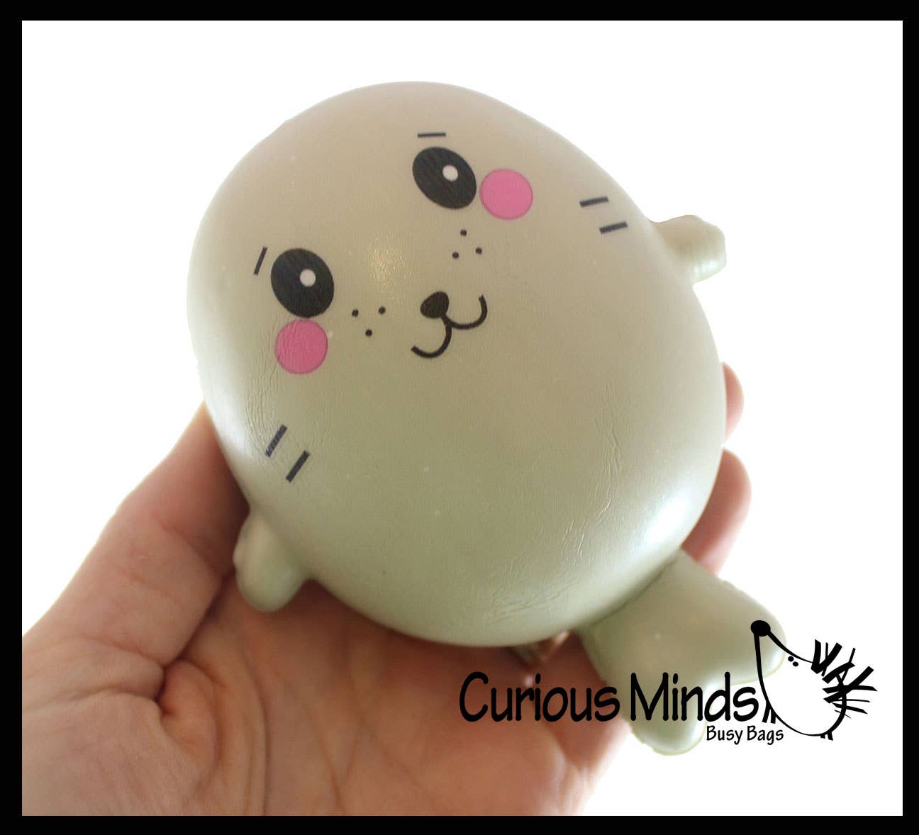 Curious Minds Toys - Wholesale Knijpbal - Kinderen en baby - 1 Schattige squishy speeltjes van Chunky Animals Slow Rise - Memory14