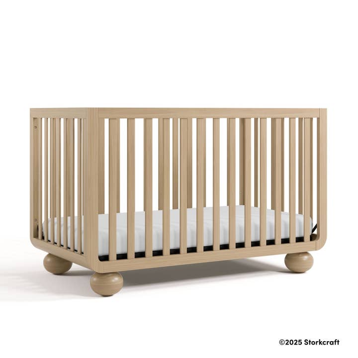 Storkcraft - Wholesale Bed - Kids & Baby - Storkcraft® Amalfi™ Deluxe 5-in-1 Convertible Crib with Bonus Toddler Guardrail76