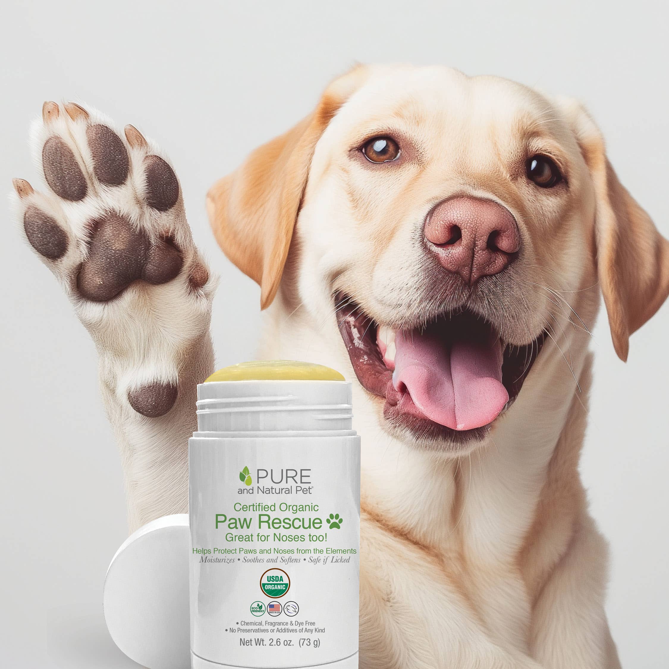 Pure and Natural Pet - Wholesale Pet Paw Protection - Paw Rescue | Great for Noses too!2