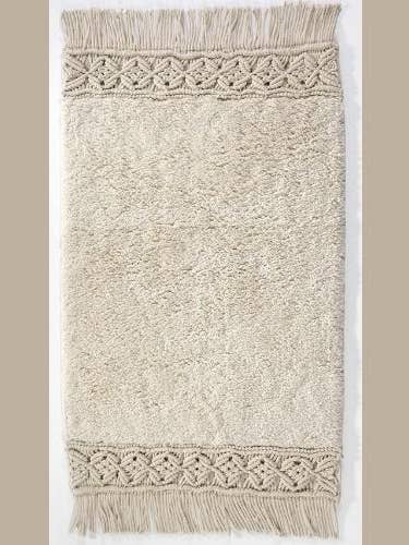 GROOT MACRAMÉ VLOERKLEED voor wholesale door Ariel Italia