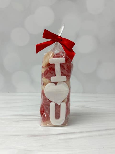Pure Sugar Candy - Vente Bonbons gélifiés - Sac à bonbons « I ❤️ U » pour la Saint-Valentin3