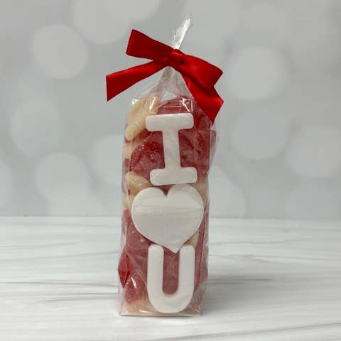 Pure Sugar Candy - Vente Bonbons gélifiés - Sac à bonbons « I ❤️ U » pour la Saint-Valentin3