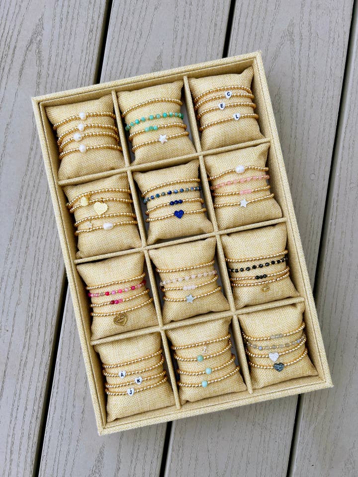 Stackable Bracelet Kit - 48 Units & Display - MSRP Under $30 for wholesale by Kaylie Dawn Jewelry