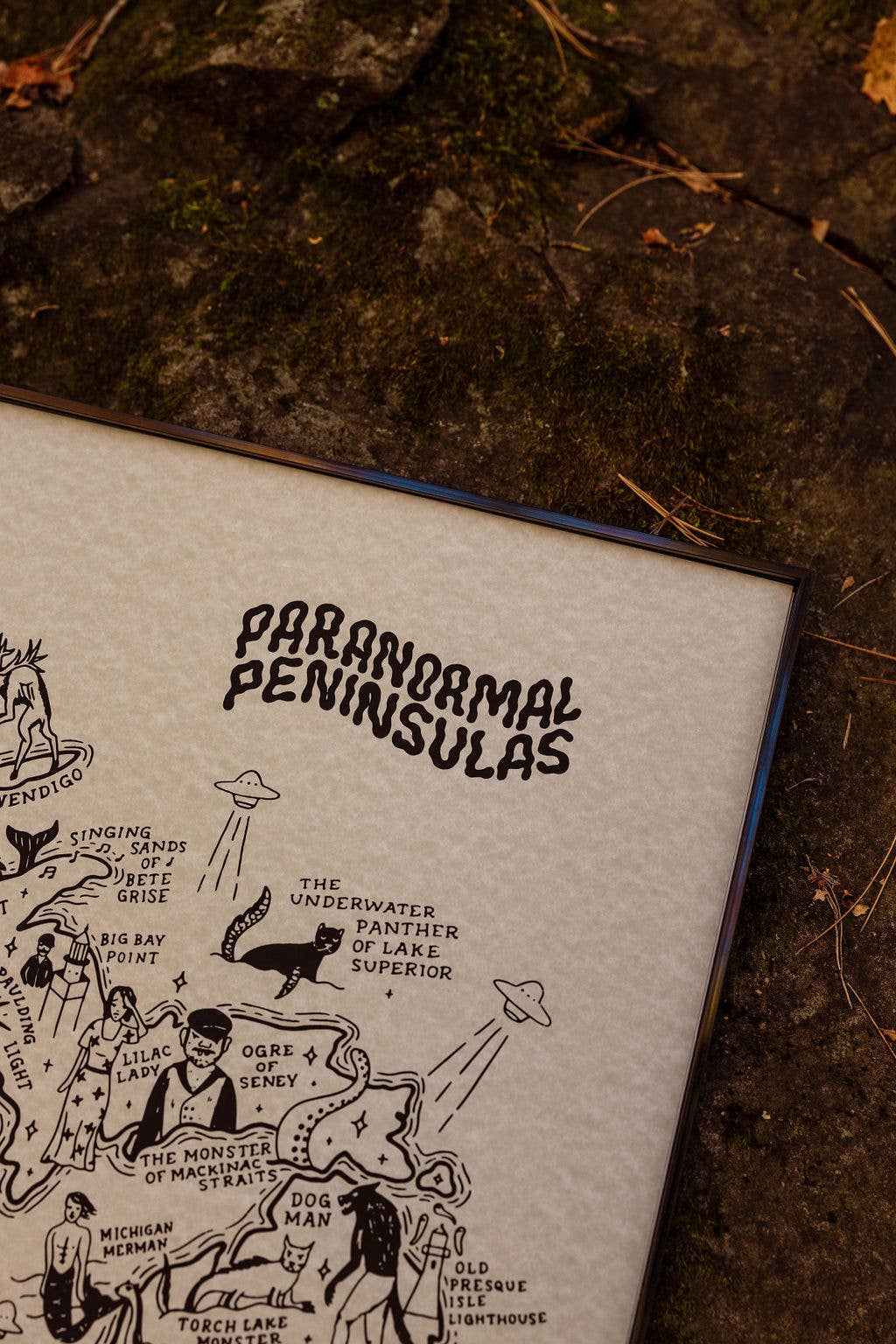 Home Squirrel - Wholesale Art Print - Paranormal Peninsulas1