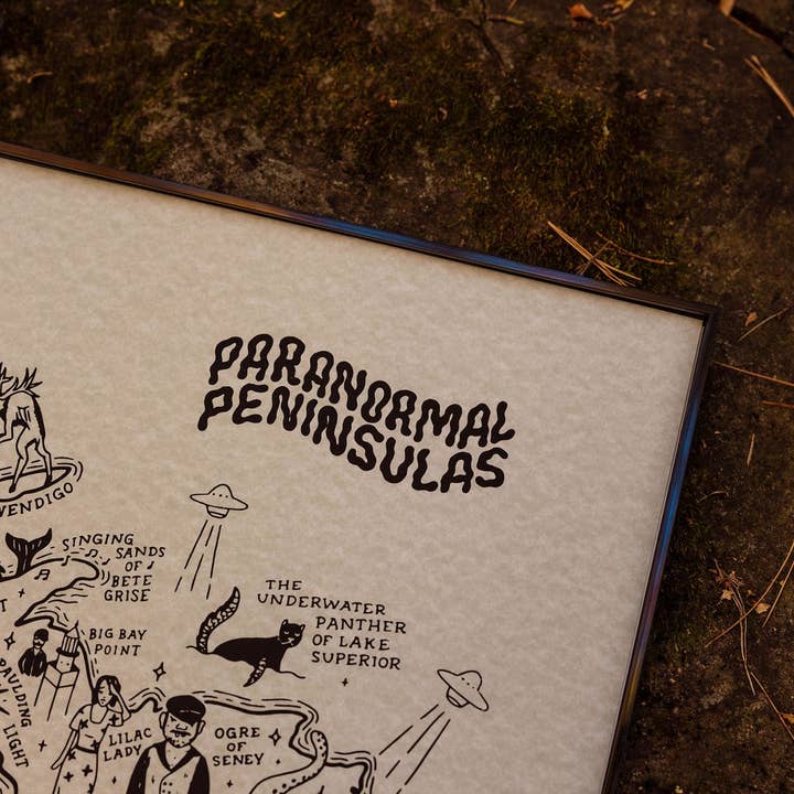 Home Squirrel - Wholesale Art Print - Paranormal Peninsulas1