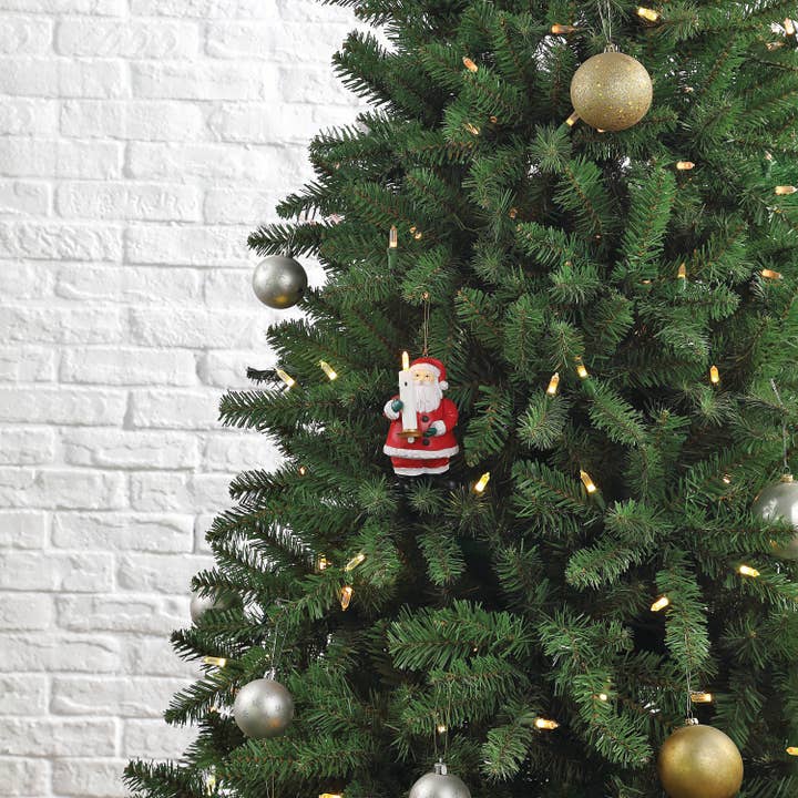 Mr. Christmas - Wholesale Ornament - 5 In. Goodnight Lights Santa Tree Light Controller1