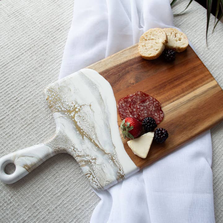 Lynn & Liana Designs - Wholesale Cheese Board - MOTHERS DAY Charcuterie Board - Medium 8" x 16"